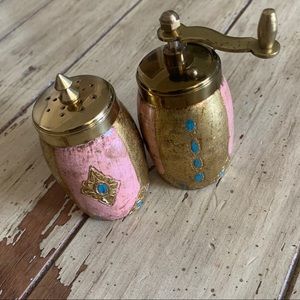 VINTAGE ACCIAIO GARANTITO SALT AND PEPPER MILL